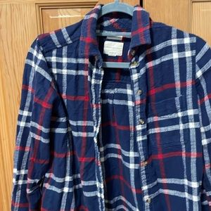 American Eagle size XS Plaid Flannel